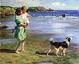 Edward Henry Potthast Canvas Paintings - Summer Pleasures
